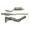 Piper exhaust MINI (BMW) One Cooper 1.6 16v Stainless Steel Full System-Tailpipe Style A,B,C or D